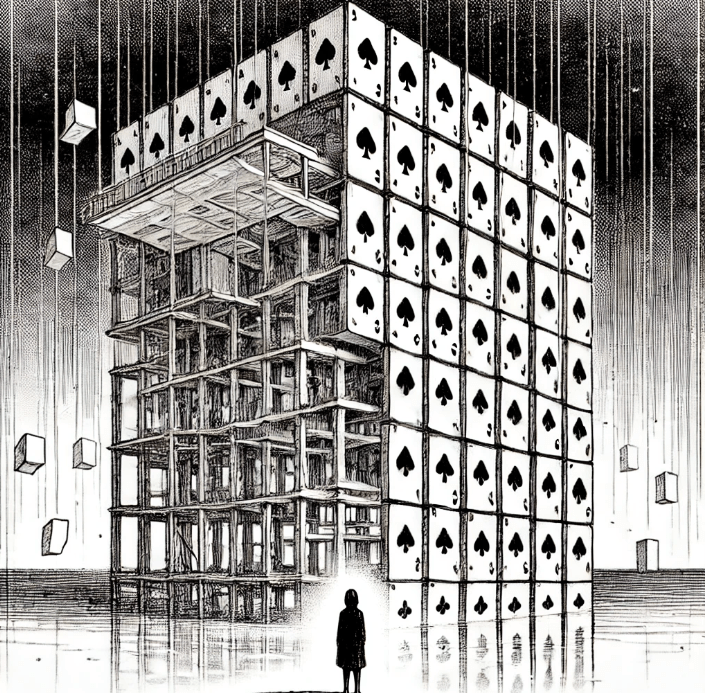 Une réflexion sur l'illusion de stabilité qui imprègne nos systèmes de santé, financiers, informatiques et sociaux. Comment cette perception de solidité peut cacher une fragilité sous-jacente, prête à s'effondrer au moindre déséquilibre.