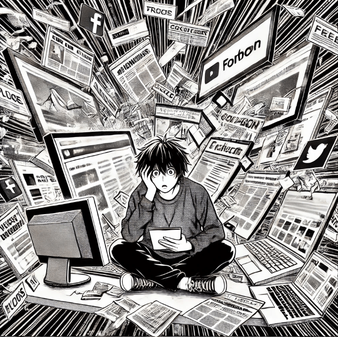 Cet article explore la surconsommation d'information à l'ère numérique, où le format court et le besoin constant de nouvelles influencent la qualité du journalisme et l'hygiène de vie informative des lecteurs.