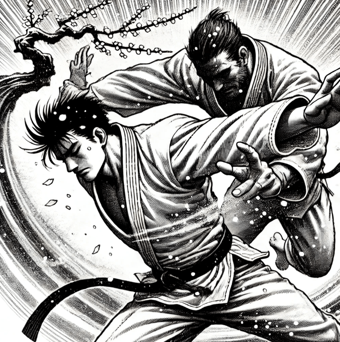 Dans cet article, Pank explore le concept de fluidité en combat, une alternative à l’explosivité fondée sur des mouvements continus et une gestion précise du temps. Il souligne les défis pratiques liés à cette approche, notamment en MMA et en BJJ, et met en lumière ses implications pour le quotidien, où la fluidité devient une philosophie d’adaptation face aux imprévus.