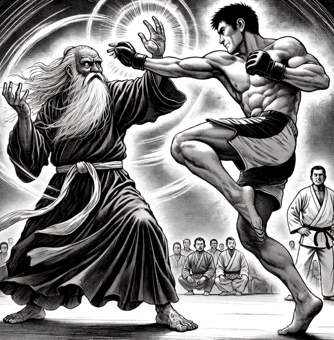 Malgré des démonstrations répétées de l’inefficacité des méthodes mystiques en combat réel, certains pratiquants continuent d’y croire. De la révolte des Boxers au XIXᵉ siècle aux défis de Xu Xiaodong contre des styles traditionnels chinois, l’histoire nous prouve que ces croyances ne tiennent pas face à la réalité du combat. Pourquoi alors persistent-elles ? Ce texte explore les raisons psychologiques et culturelles qui entretiennent ces mythes.